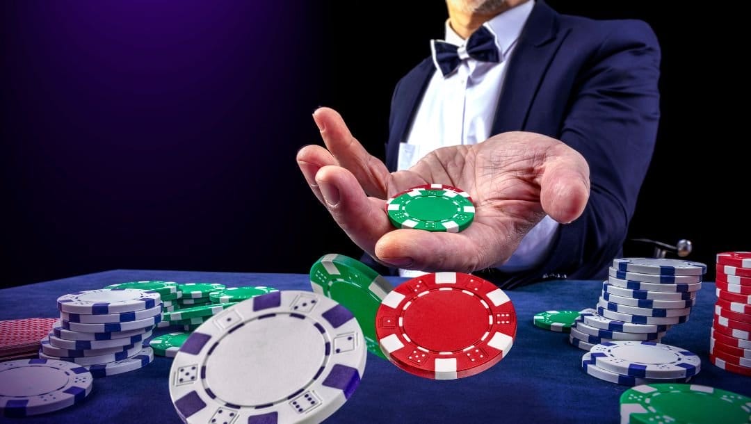 Photo: how to center my hand in sports betting poker