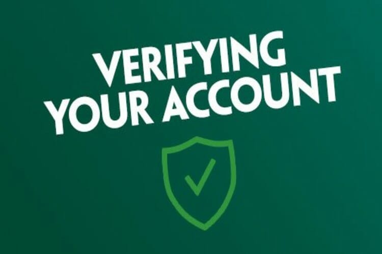 Photo: how to verify sports bet account