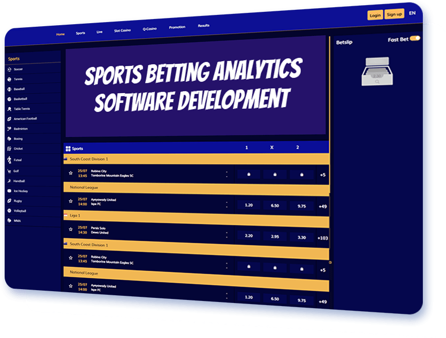 Photo: how do betting companies use advanced sports data