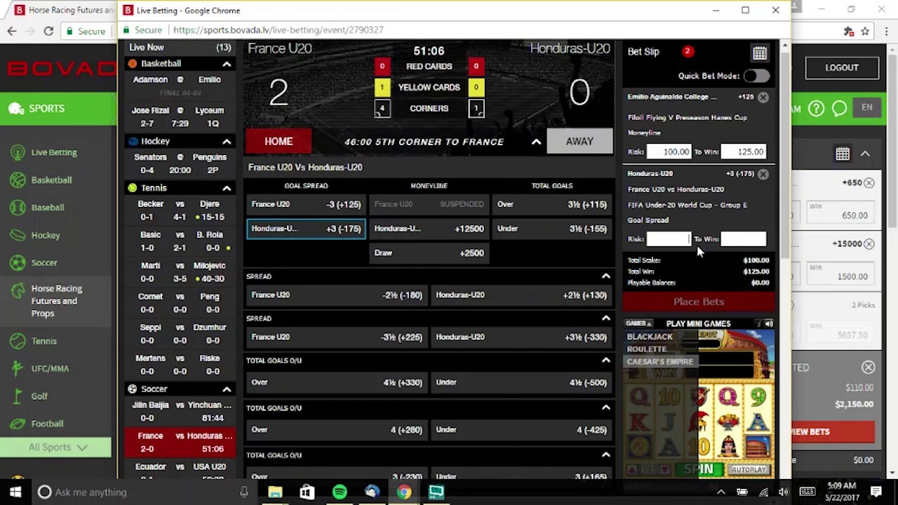 Photo: how to play bovada sports betting