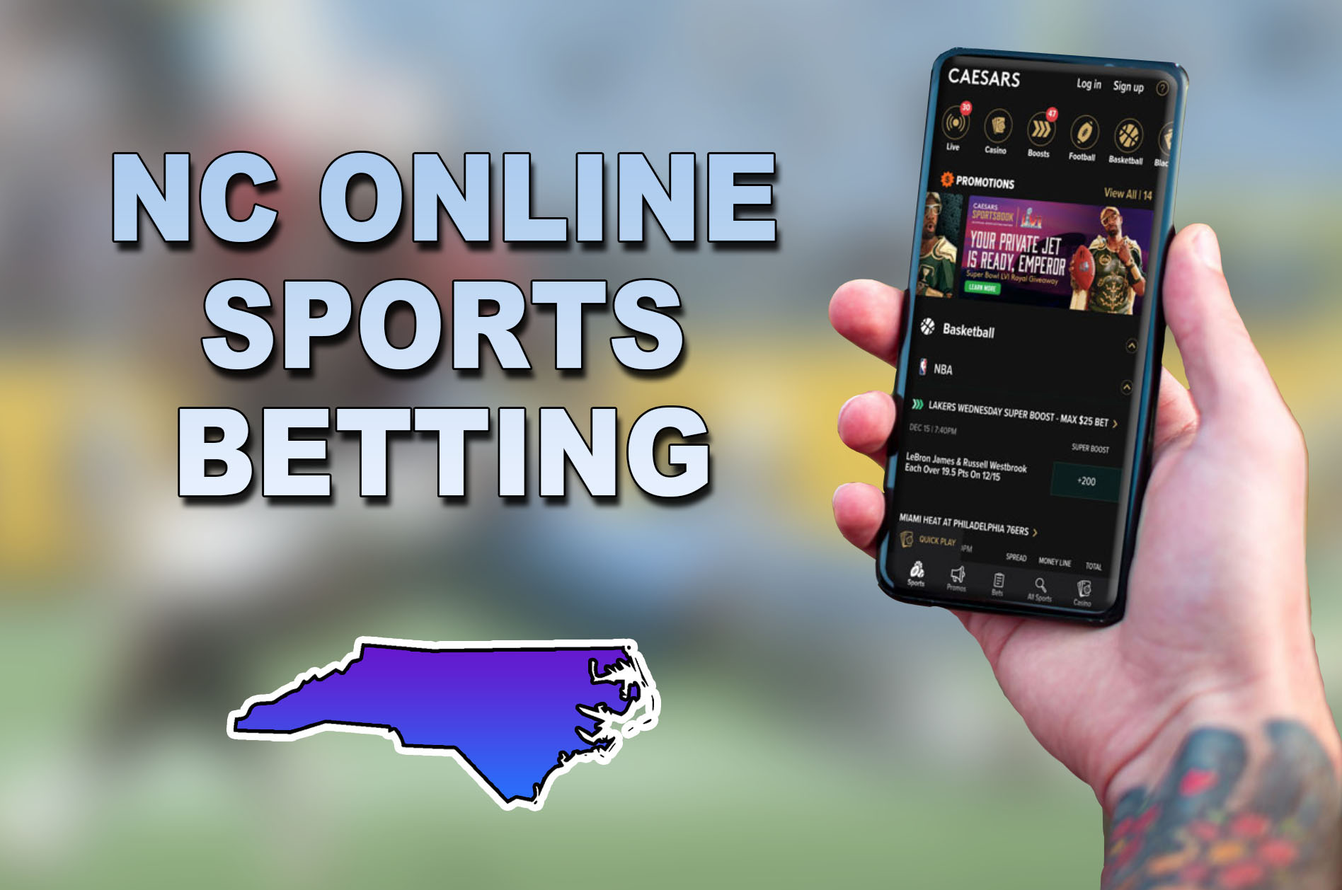 Photo: what sports betting apps are legal in north carolina