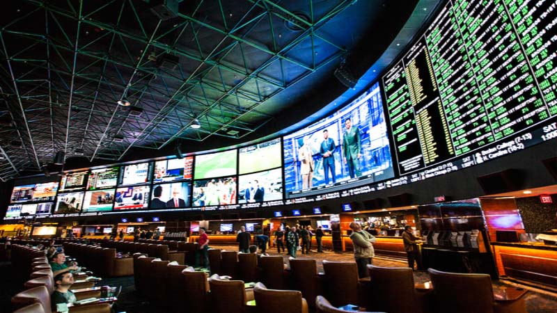 Photo: can you sports bet in vegas