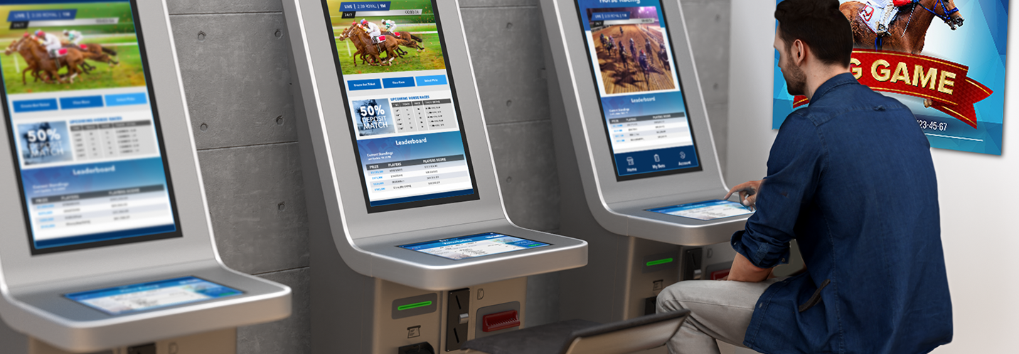 Photo: how does a sports betting kiosk work