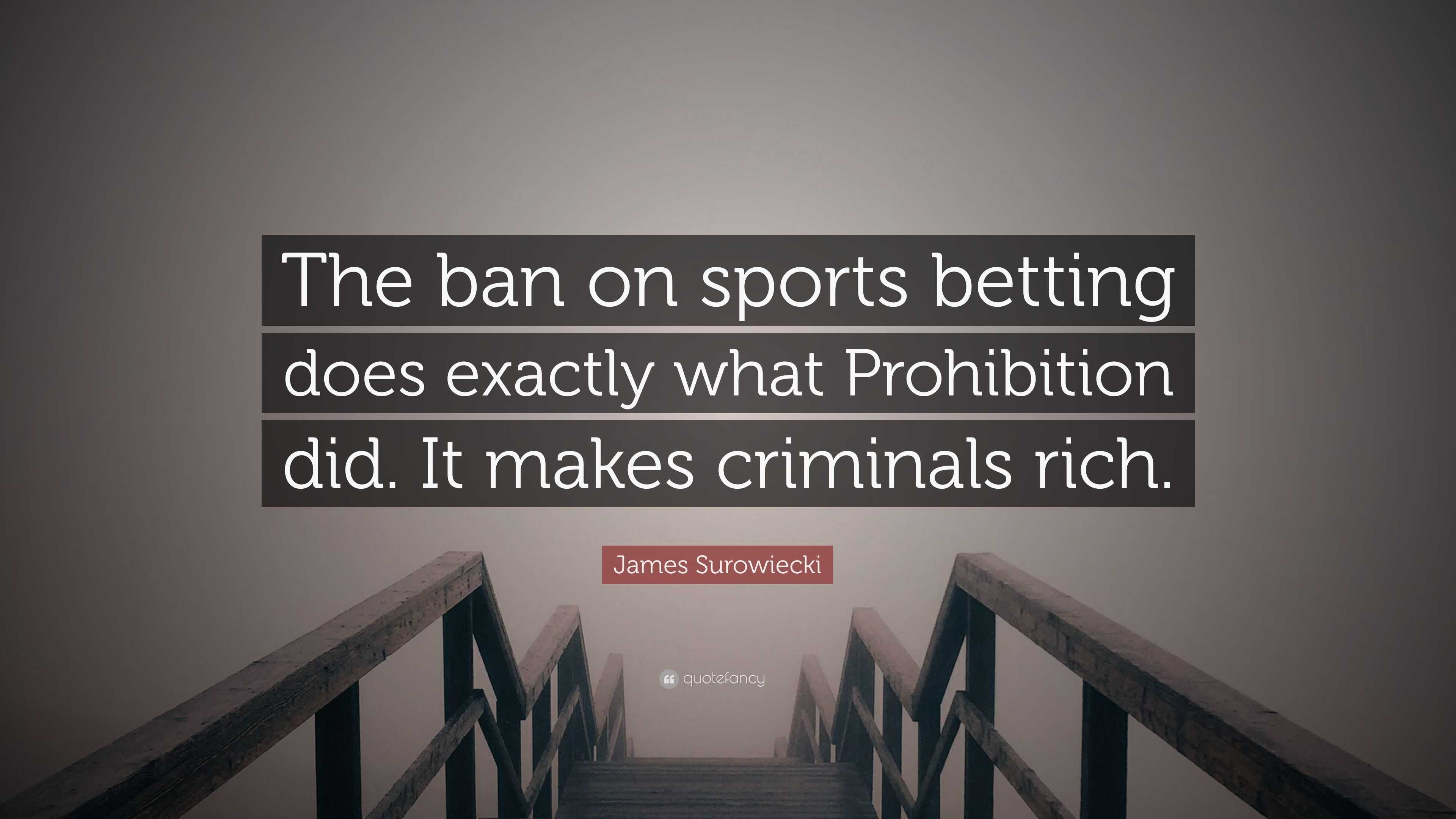 Photo: what does sports betting do for criminals