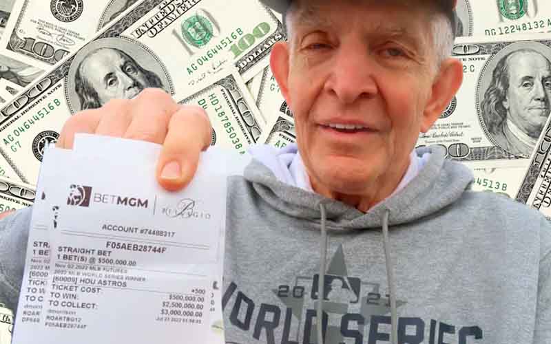 Photo: what is the largest sports bet ever won