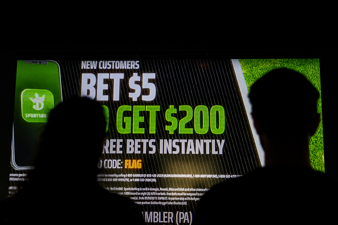 Photo: why so many sports betting ads