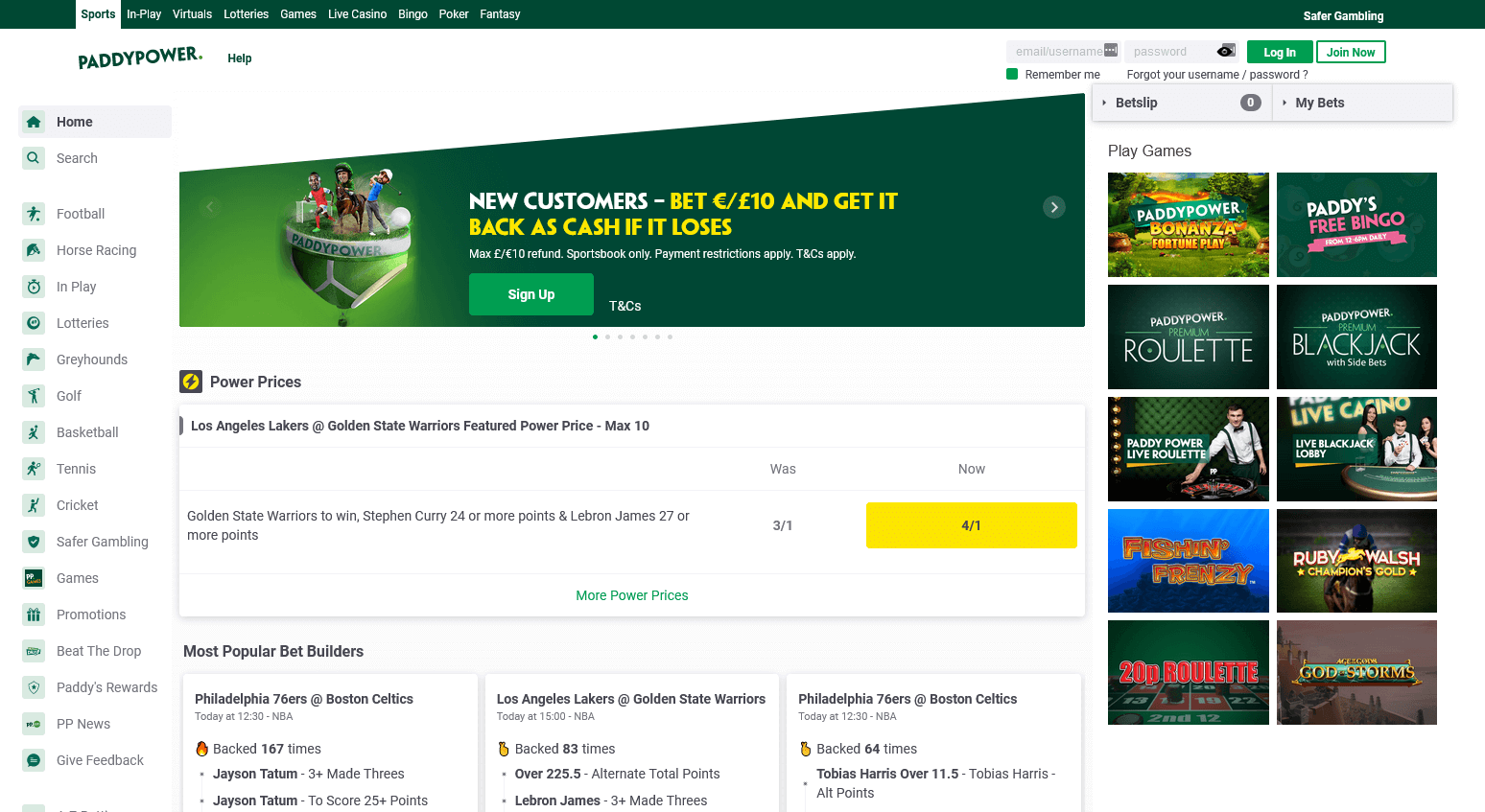 Photo: what is a paddy power sports book bet