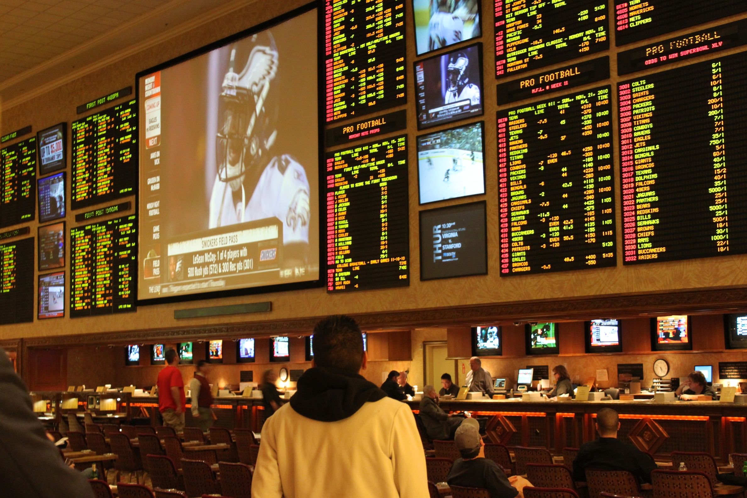 Photo: what legal sports betting means for the leagues