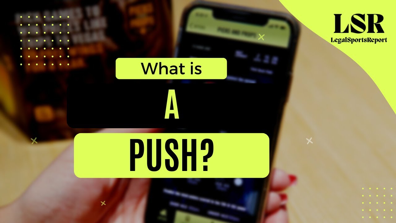 Photo: what does a push mean in sports betting