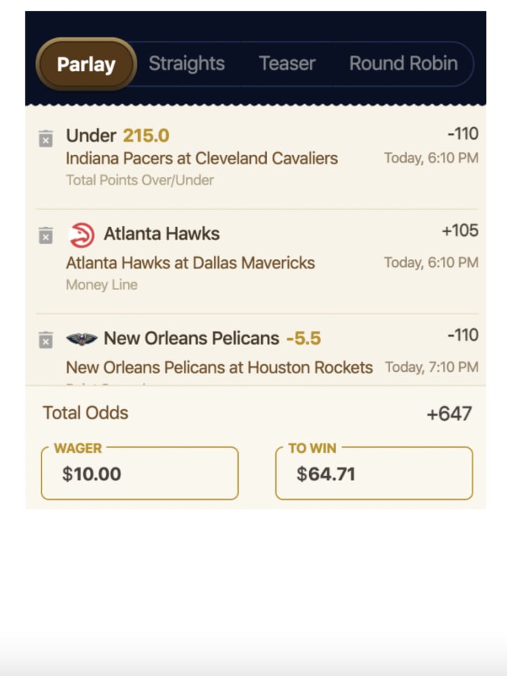 Photo: how to parlay sports bets