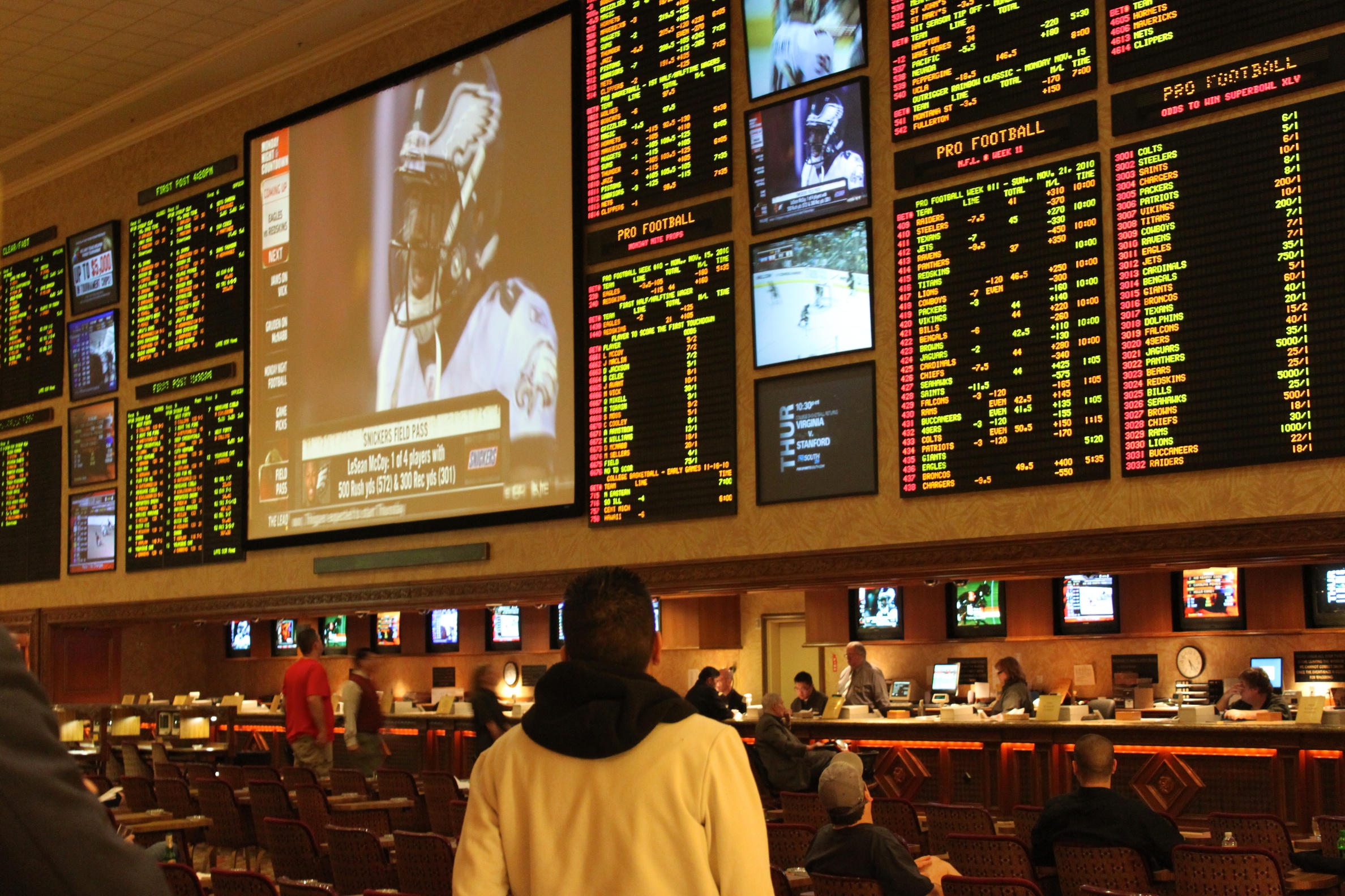 Photo: how does sports betting work at casinos