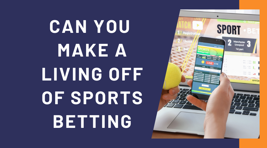 Photo: how to make a living out of sports betting
