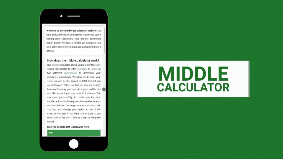 Photo: when to middle a sports bet