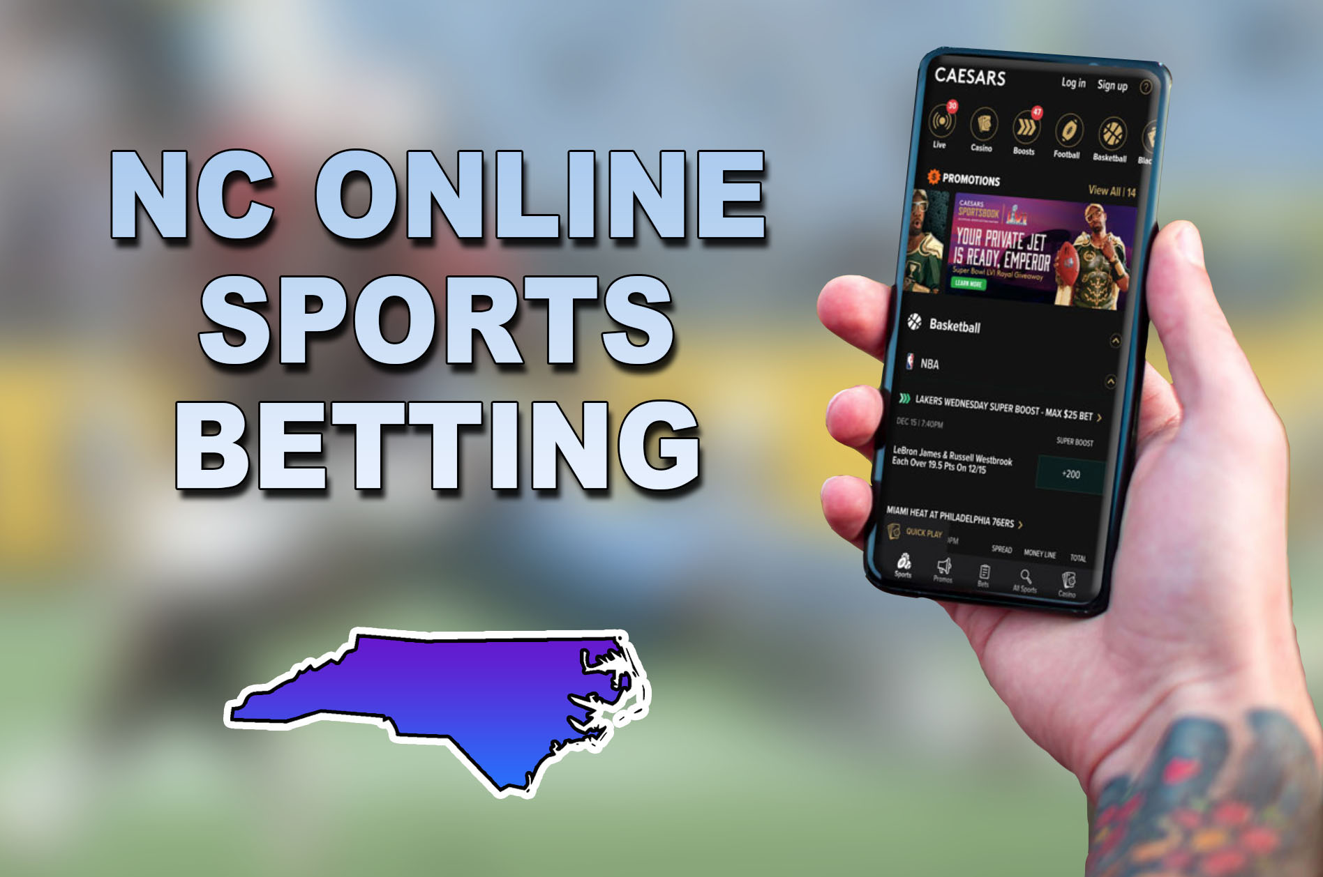 Photo: how to bet on sports in north carolina