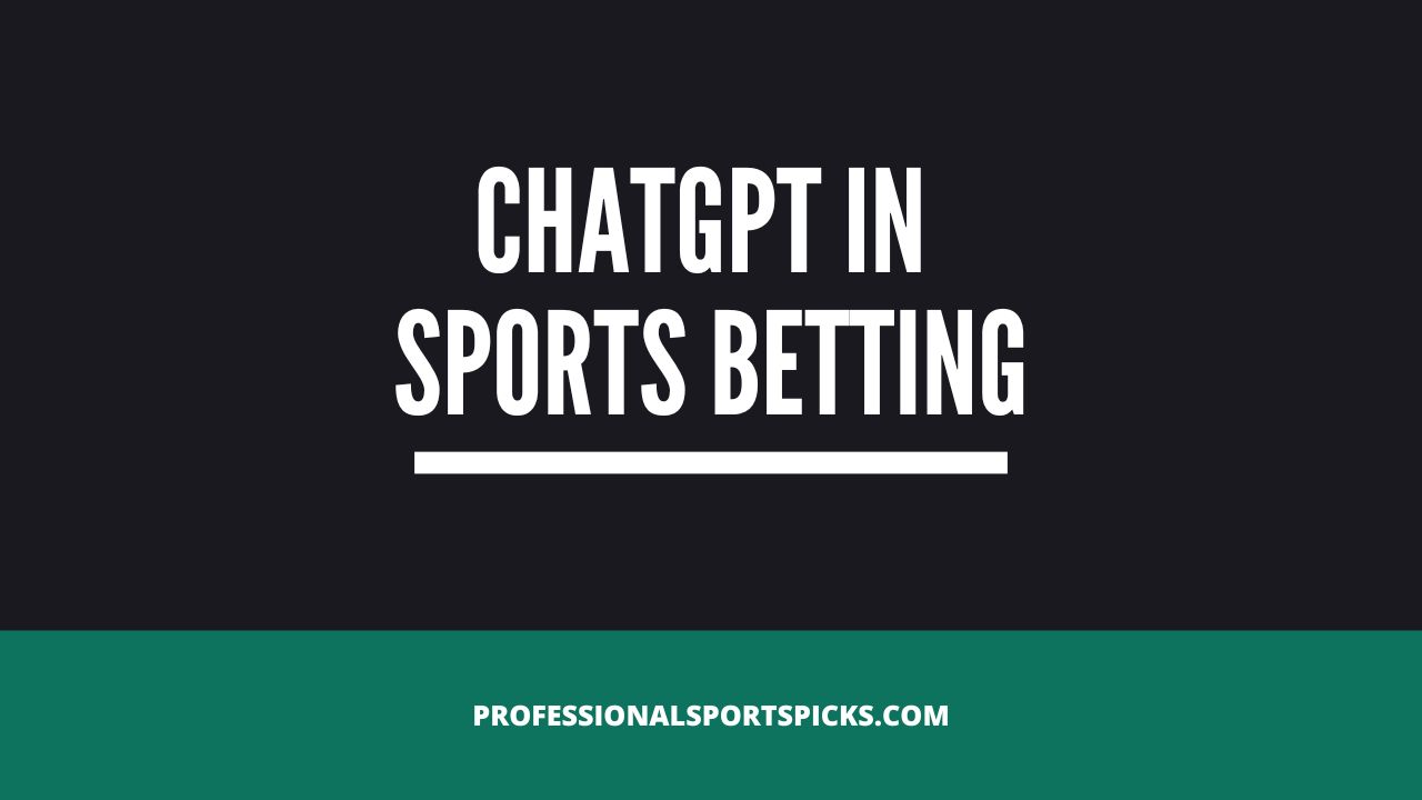 Photo: can chatgpt help with sports betting