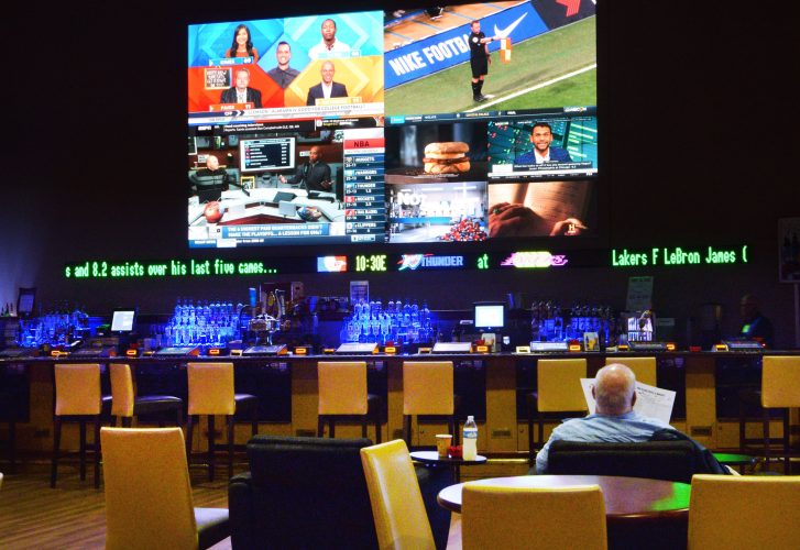 Photo: can you sports bet at wheeling island casino