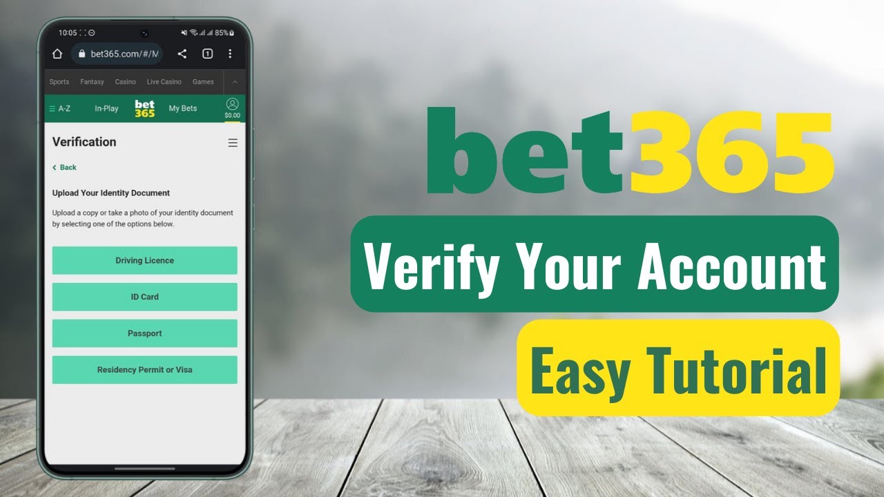 Photo: how to verify my sports bet account