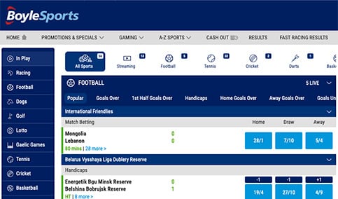 Photo: how to see settled bets in boyle sports