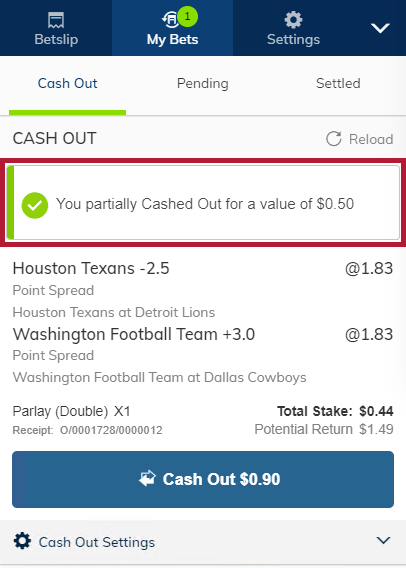 Photo: how do i cancel a sports bet on playnow