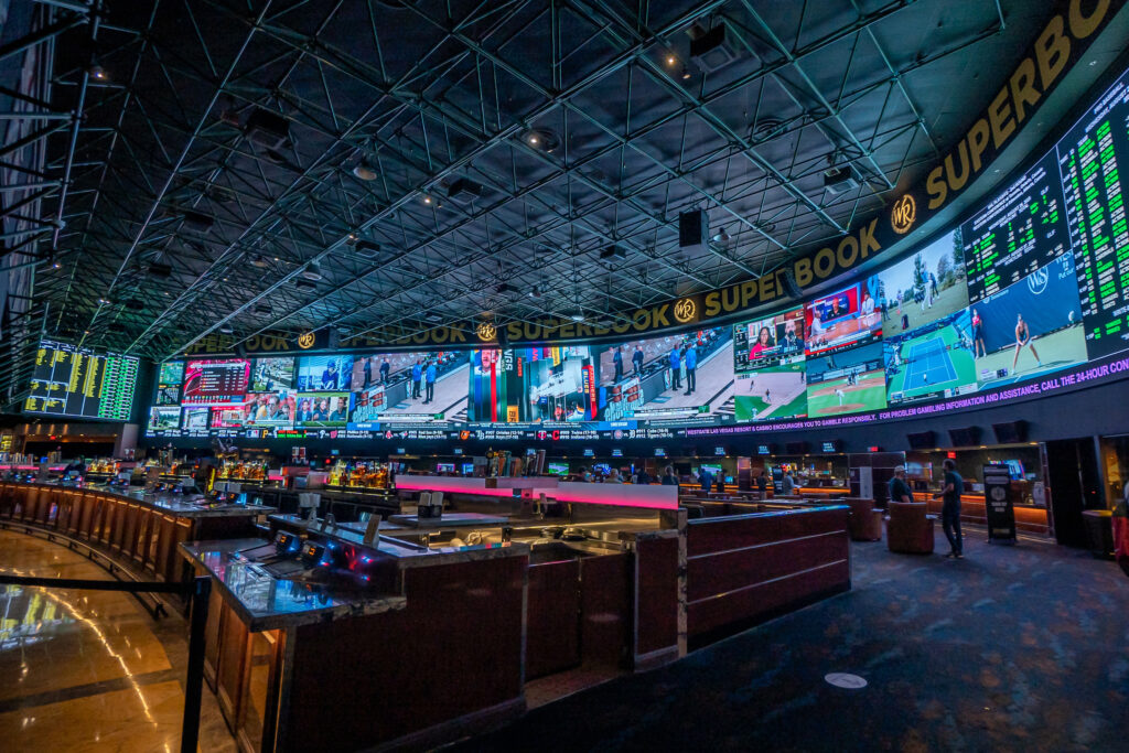 Photo: how to place a sports bet at a casino