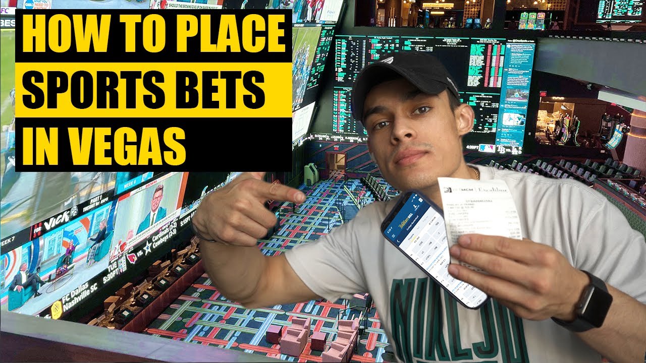 Photo: how to place a sports bet in vegas