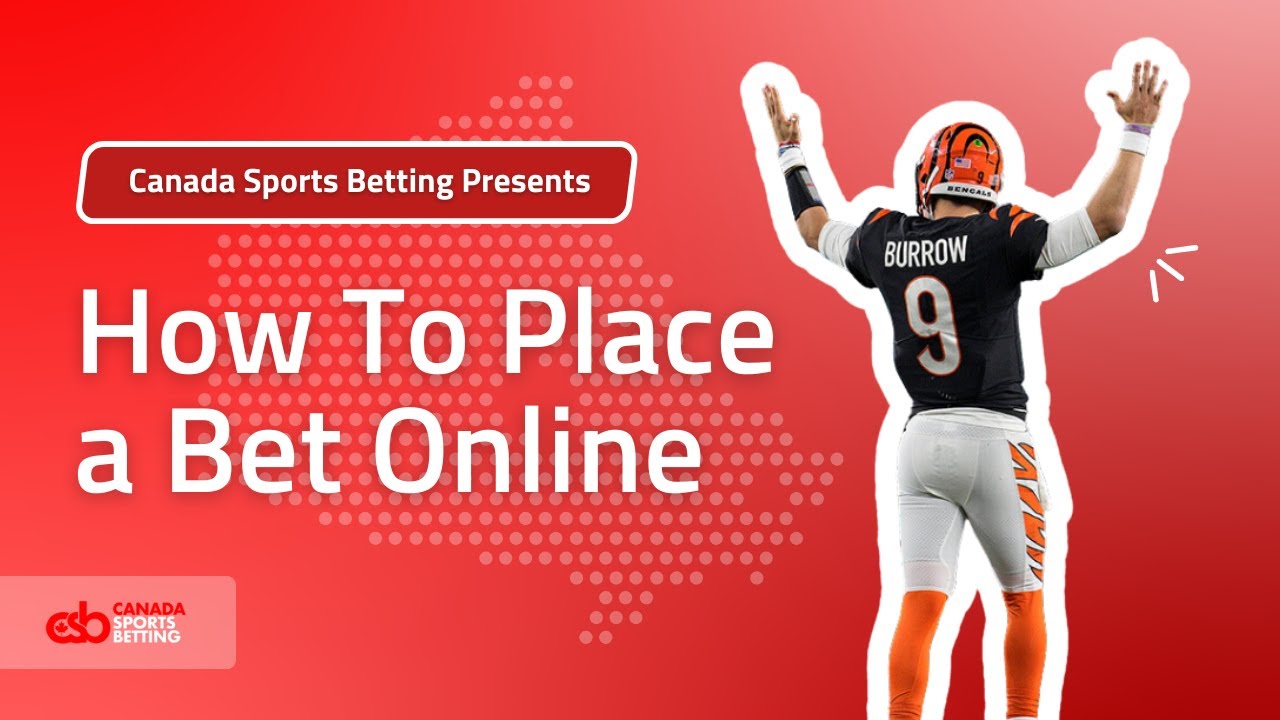 Photo: how to place an online sports bet