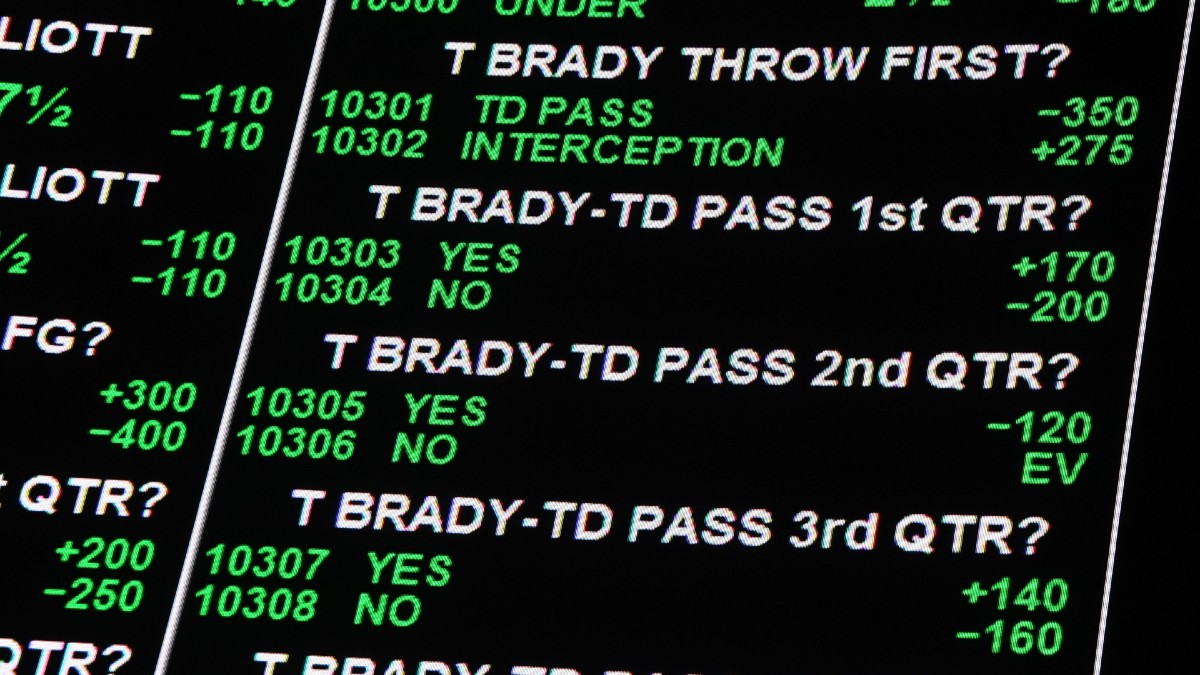 Photo: what does sent up the line mean in sports betting