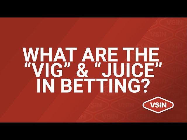 Photo: what does vig mean in sports betting