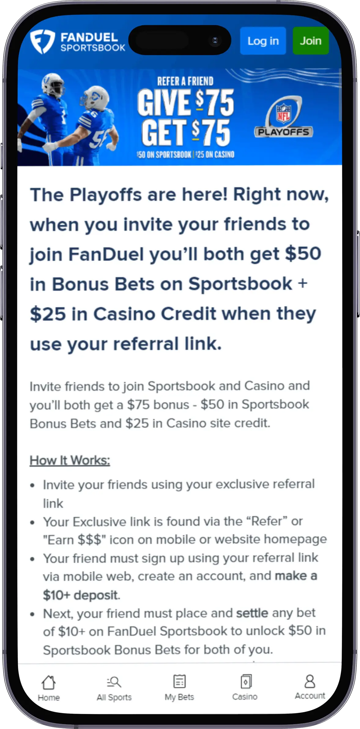 Photo: what is the takeout in fanduel sports betting