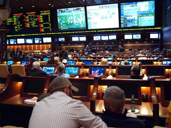 Photo: when was sports betting established