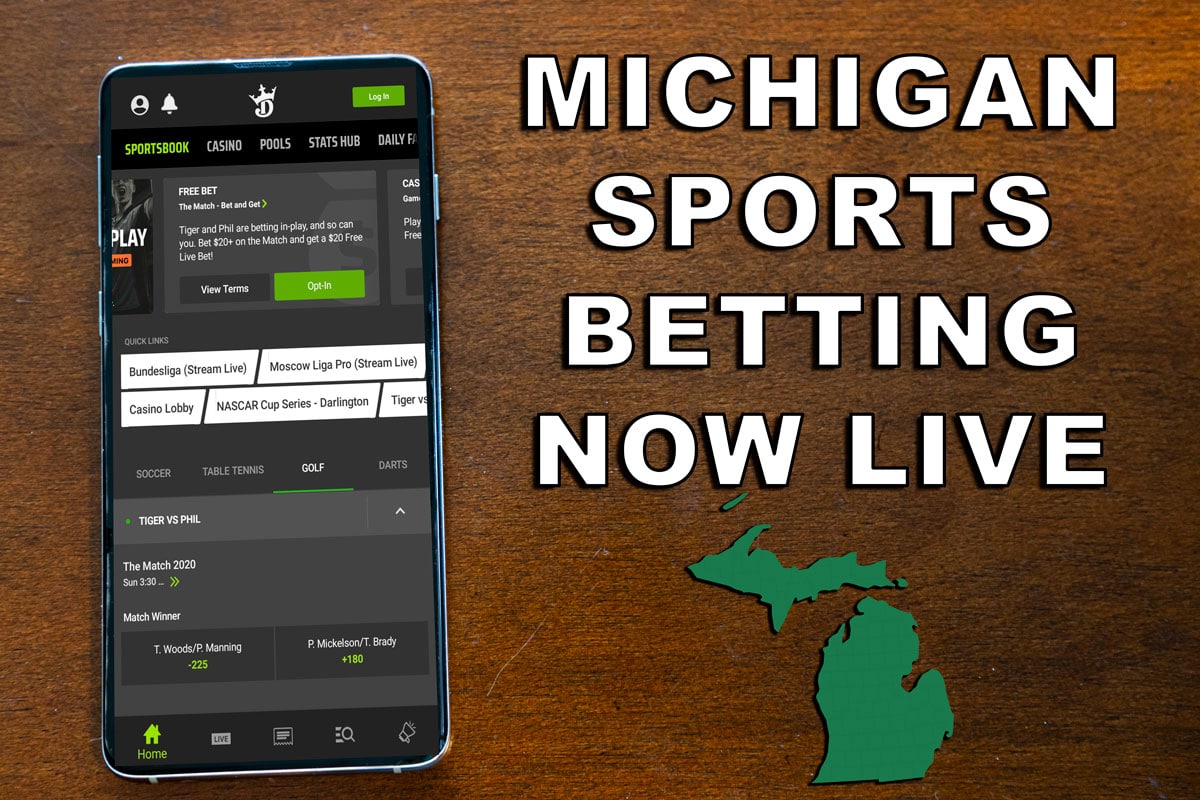 Photo: where to bet on sports in michigan